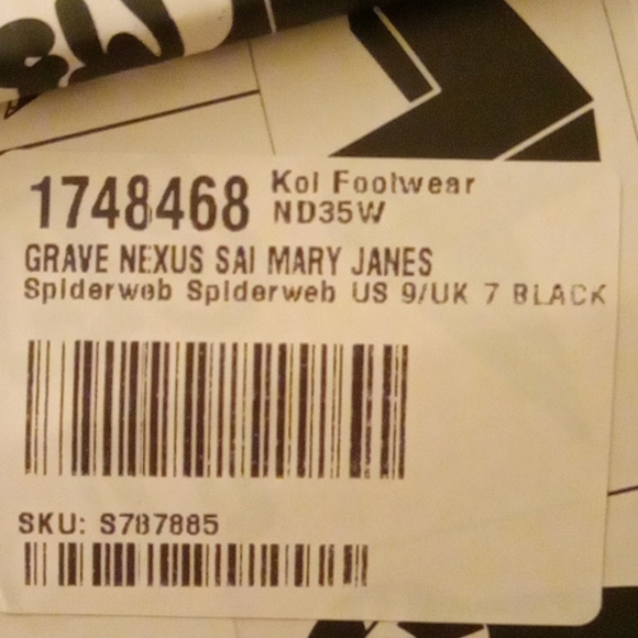 Grave Nexus SAI Mary Jane Spiderweb women's  heels. Brand: Kol Footwear - Picture 9 of 9